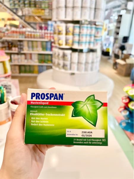 Prospan Đức (gói 21g*5ml)