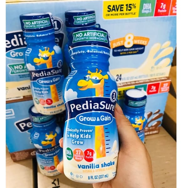 Sữa Nước Pediasure Mỹ - Vị Vani