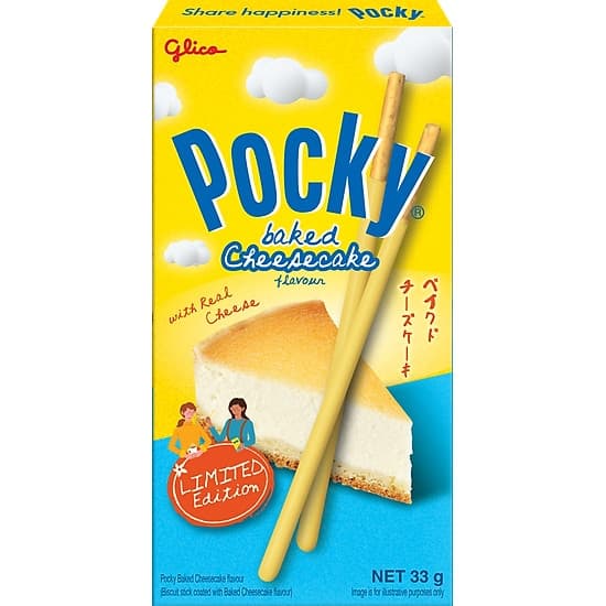 Bánh Que Glico vị Phô mai 24g (14 hộp/lốc)