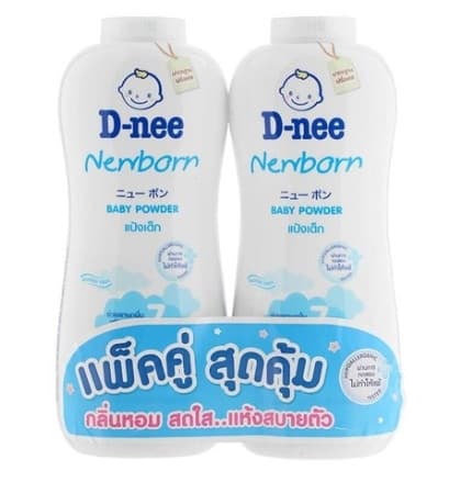Phấn dnee 350g - Xanh dương (2 chai / lốc )