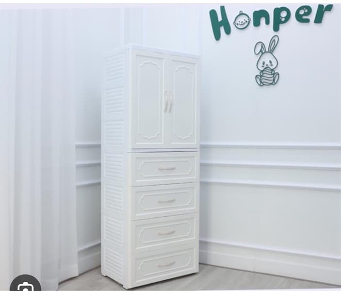 Tủ Honper 5 tầng - Màu trắng