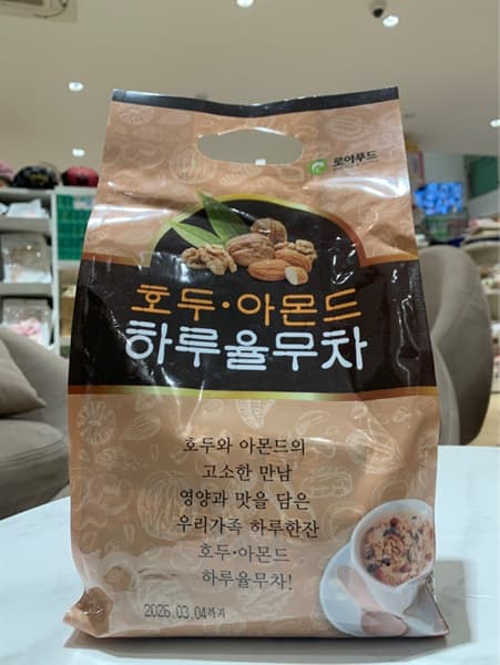 Ngũ Cốc Hạnh Nhân Hàn Quốc Roa Food 40 gói 720g