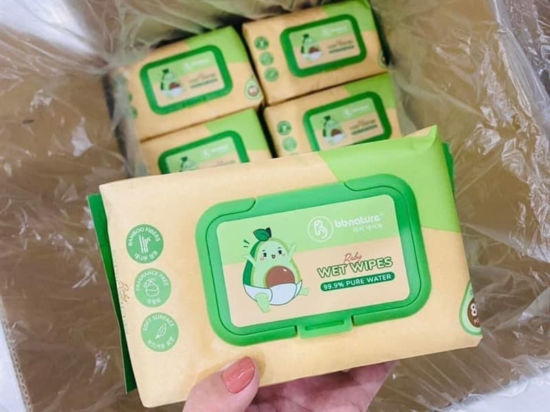 Khăn ướt BB Nature 80 tờ