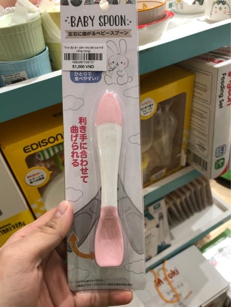 DAD Thìa tập ăn dặm cho bé (có thể uốn cong)