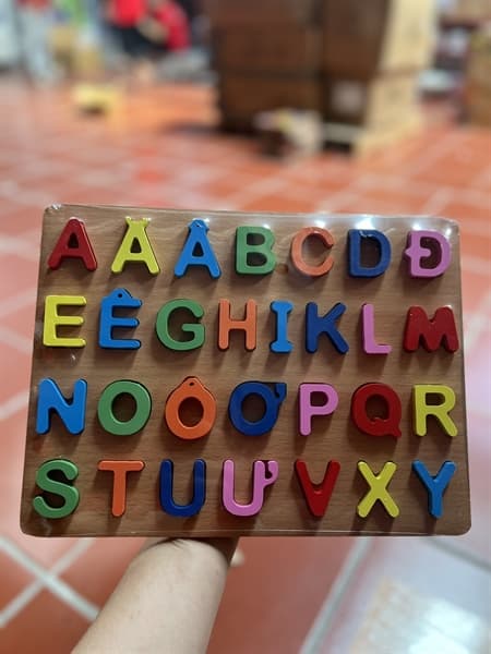 Bảng Nổi Chữ Cái Tiếng Việt Từ A-Z In Hoa