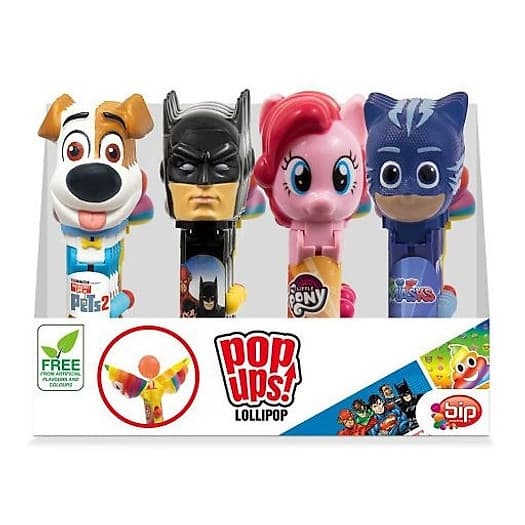 Kẹo mút Bip Pop Ups Lollipop