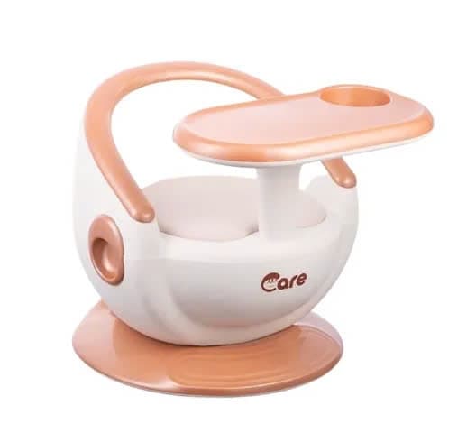LILCARE - Ghế ngồi đa năng màu cam (tròn)