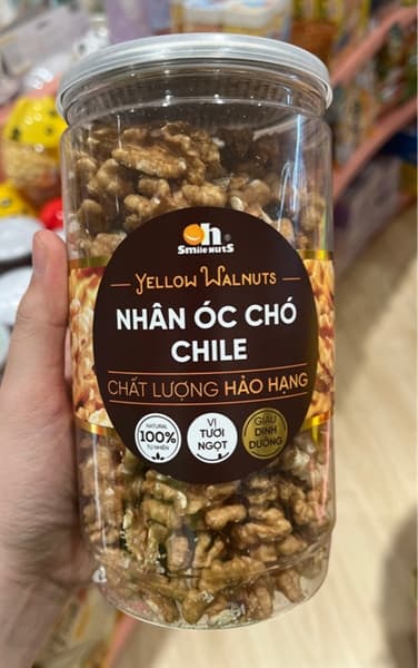 NHÂN ÓC CHÓ CHILE HŨ 350G