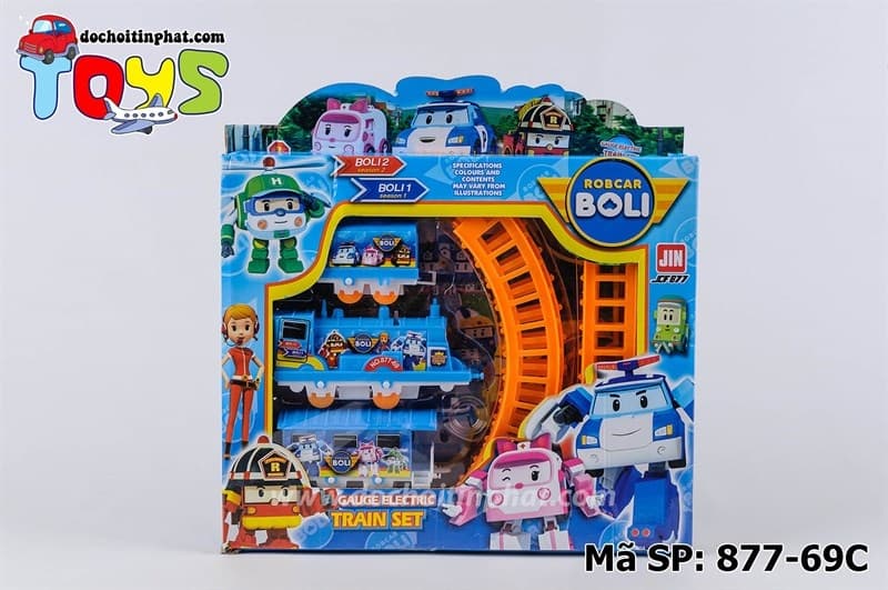 877-69C HỘP ĐƯỜNG RAY XE LỬA (ROBOCAR)