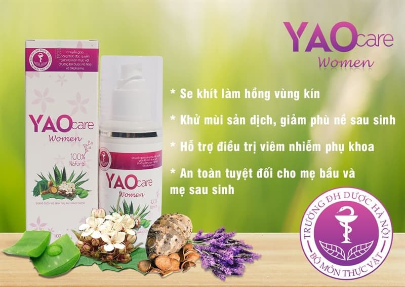 Dung dịch vệ sinh phụ nữ yaocare women