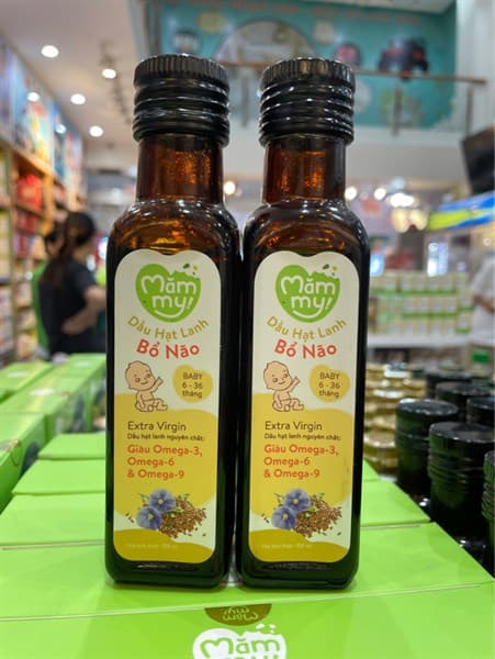 Dầu hạt lanh Măm My -100ml
