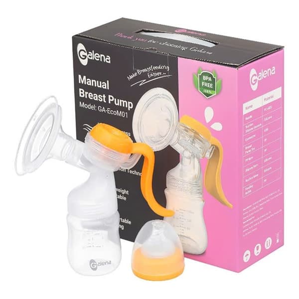 DỤNG CỤ HÚT SỮA TAY (1 BÌNH) GALENA GA-ECOM01