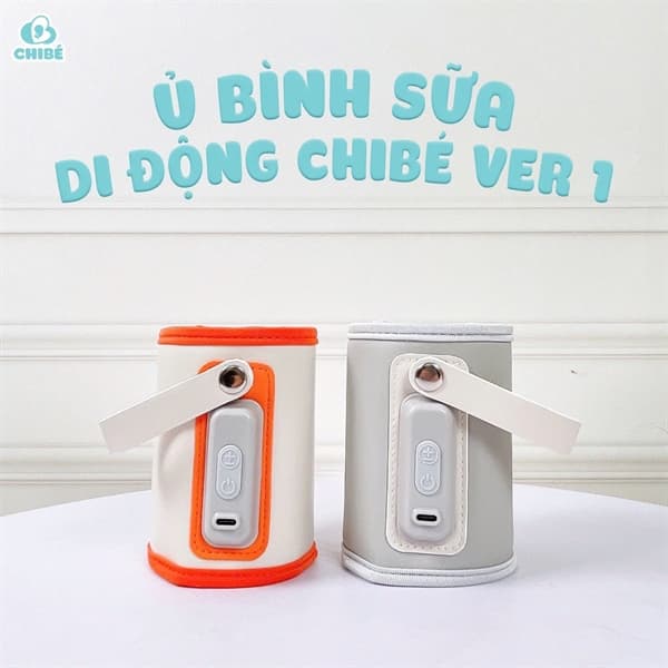 Ủ bình sữa di động W1 Chibé CB003 - Đủ Màu