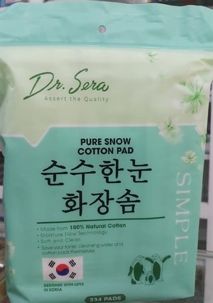 Bông tẩy Trang Dr.Sera túi 234m
