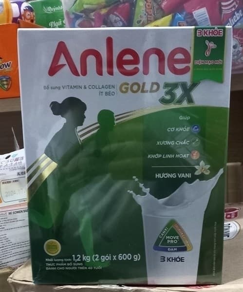 Sữa bột Anlene Gold 3X 1.2kg (VN)