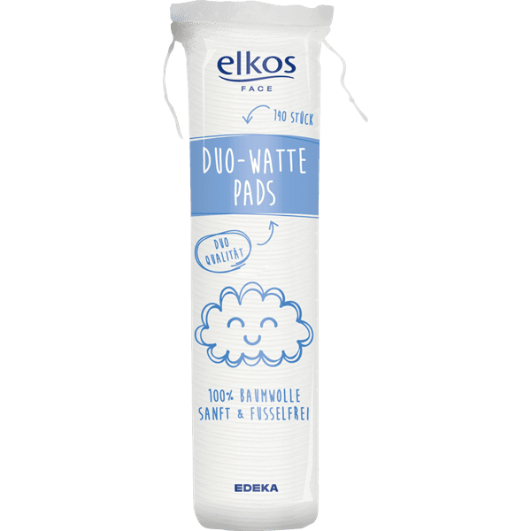 BÔNG TẨY TRANG ELKOS EDEKA DVO-WATTE-PADS 140 MIẾNG