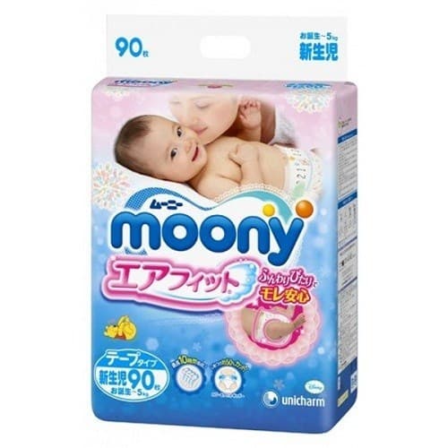 TÃ DÁN MOONY NEWBORN 90X3