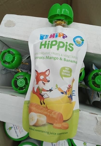 Hipp Fruit cà rốt, xoài, chuối 100g (8530)