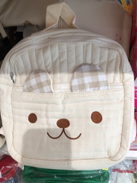 Ba lo thêu gấu thỏ hàn quốc ( 30* 30cm )