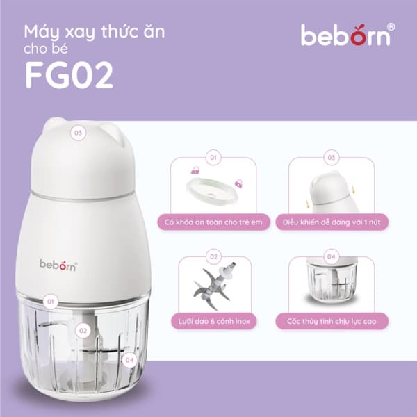 Máy xay thức ăn cho bé FG02KB
