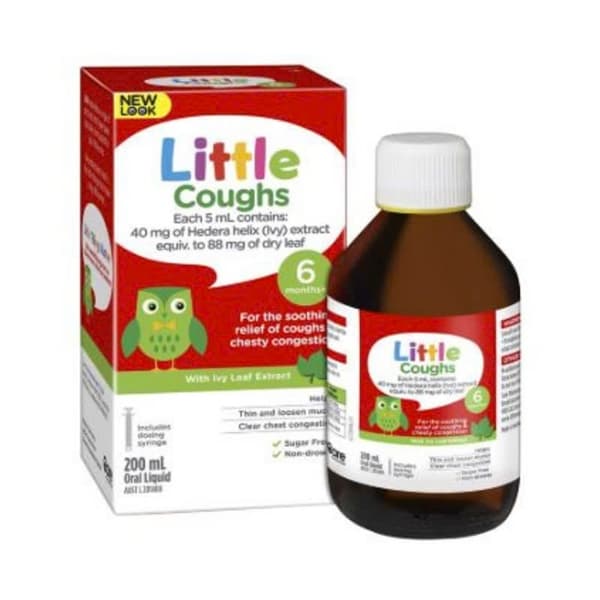 Siro ho trẻ em 200ml litte cought Original (2 lon biostime)