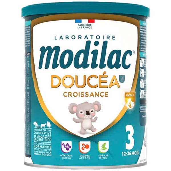 Sữa bột Modilac Doucea 3 12-36m 800g