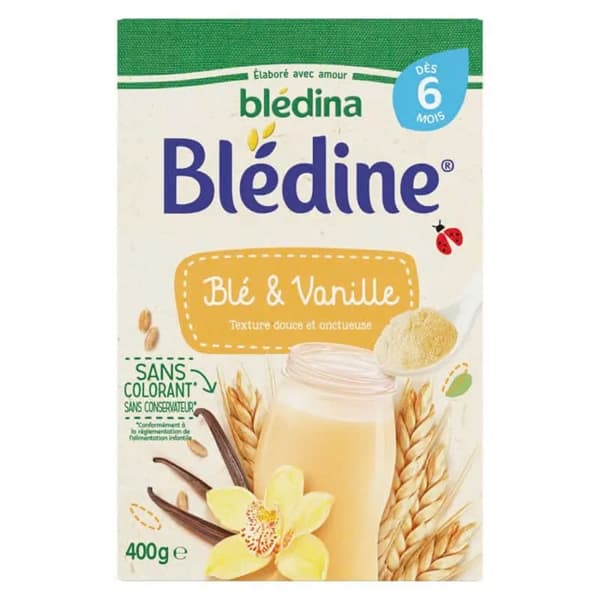 Bột Pha Sữa Bledina 400g - Vani