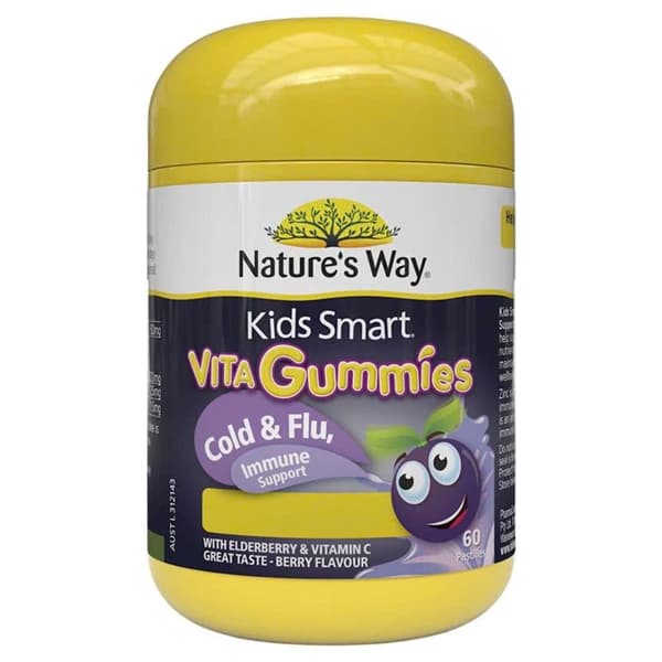 Kẹo Gummies Cold Flu 60V (Tím)