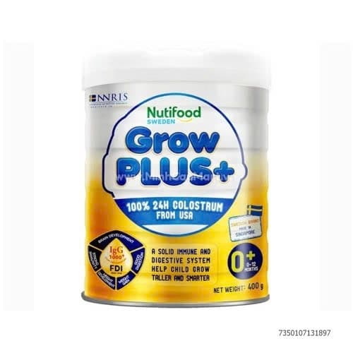 Sữa bột Nutifood GrowPlus sữa non 24H 0+ 800g