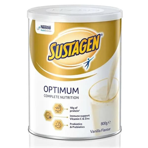 Sữa Bột Sustagen Optimum Vanilla 800g