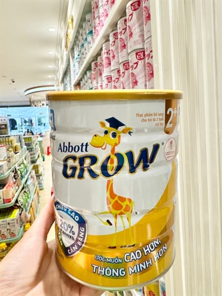 Sữa bột Abbott Grow 2+ 900g (2y+)
