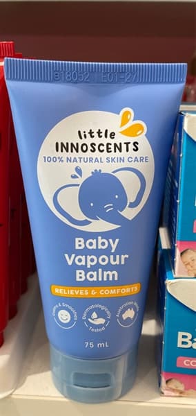 Dầu bôi ấm ngực Little Innoscents 75ml
