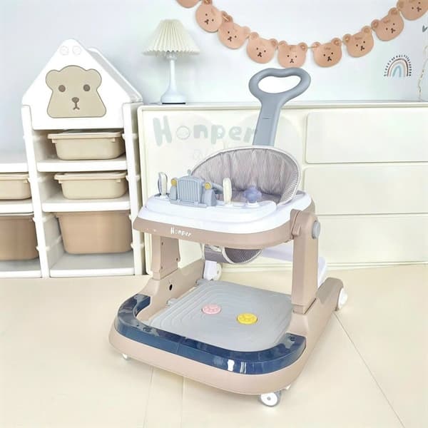 Honper - Xe tập đi có cần đẩy Ghi