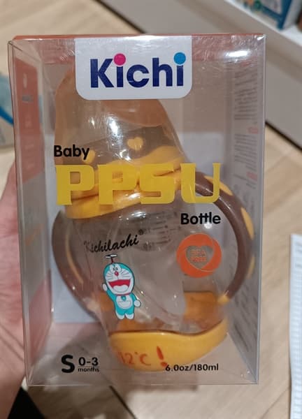 B.Sữa Kichi PPSU Cảm Ứng Nhiệt 180