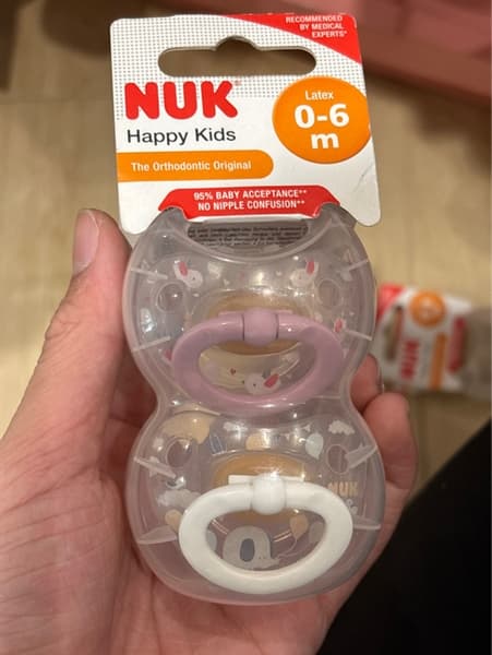 Bộ 2 ti giả Cao Su Happykids 0-6m