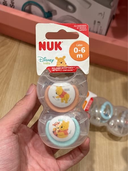Bộ 2 ti giả Silicone Disney Plus 0-6m