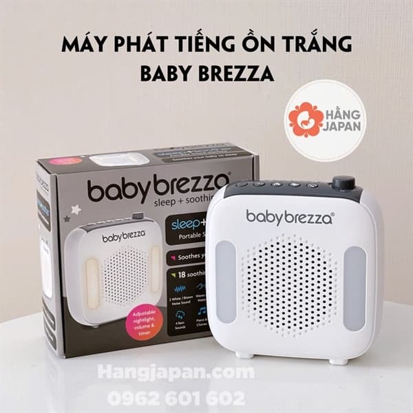 BABY BREZZA Máy phát tiếng ồn trắng Sleep & Soothing