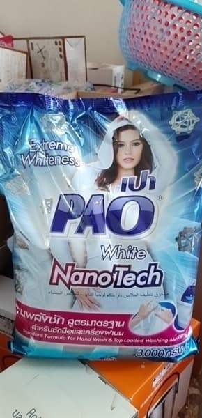 Bột giặt Pow Thái Lan xanh dương 2.7kg