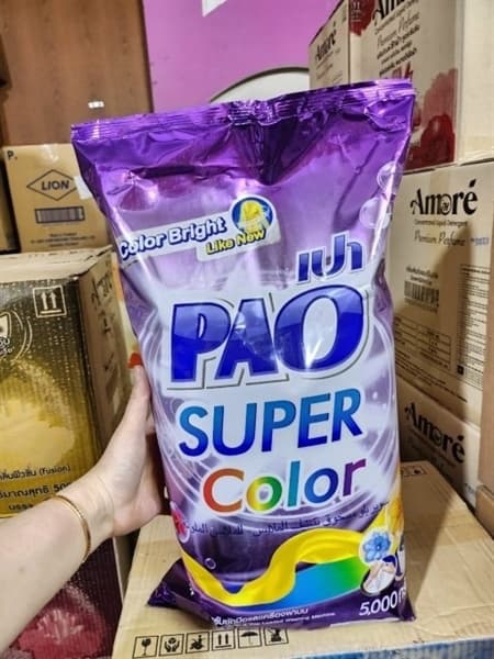 Bột giặt Pow Thái Lan tím 5kg