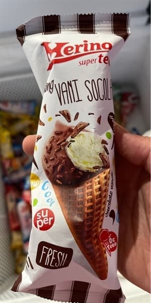 Kem Merino ốc quế S.TEEN vani socola 60g