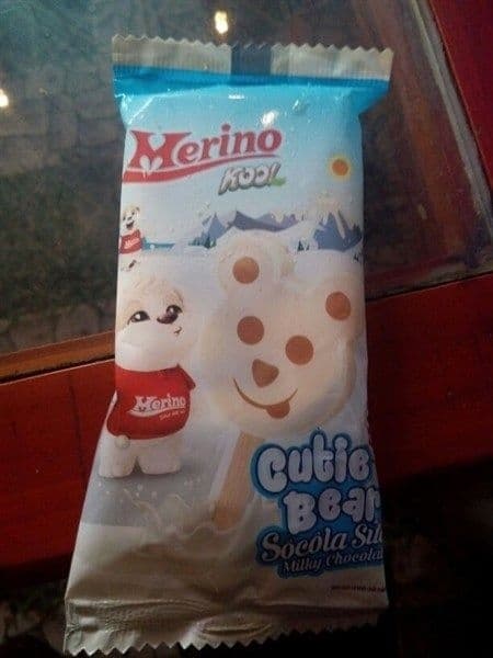 Kem Merino Kool gấu socola 64g