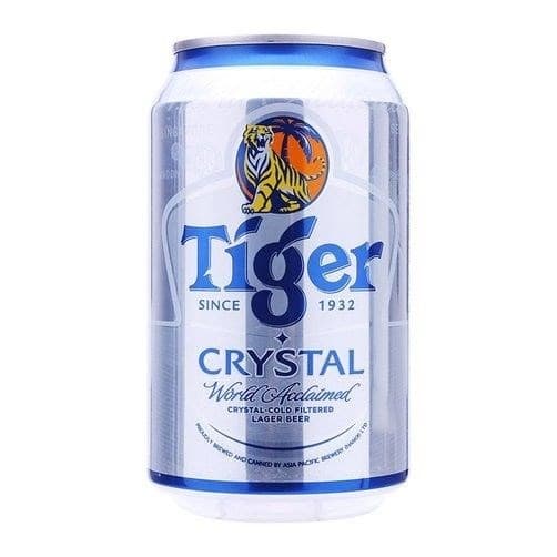 Bia Tiger Crystal lon 330ml (24L/T)