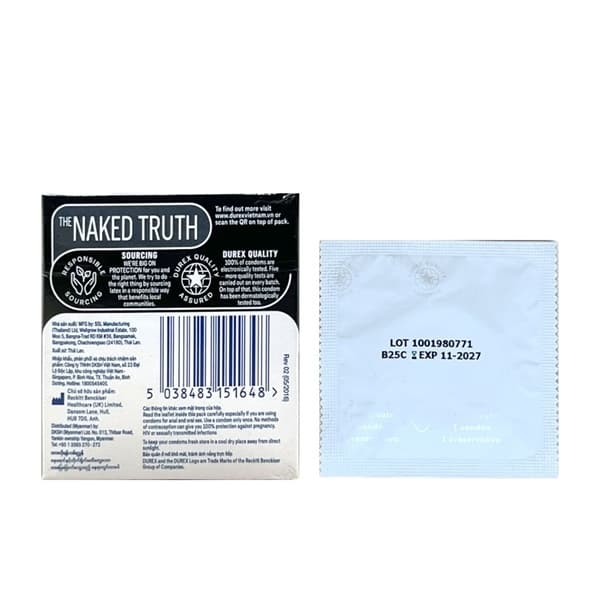 Bao cao su Durex Kingtex 3c