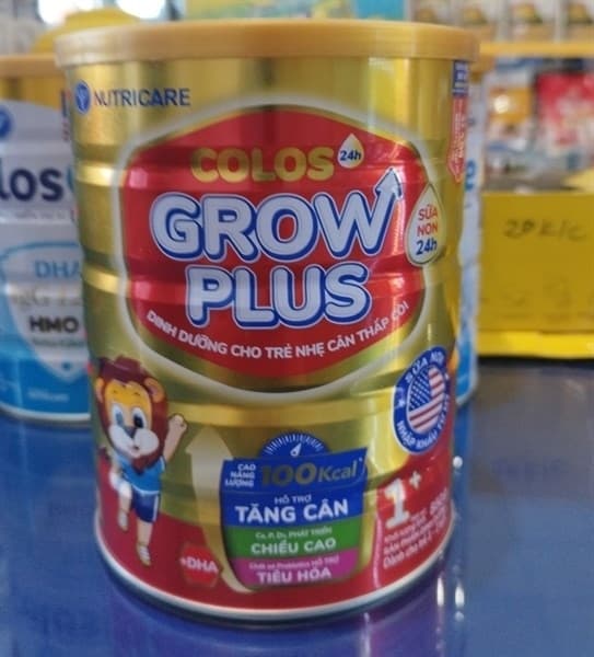 Sữa bột Colos 24h Grow Plus 1+ 850gram