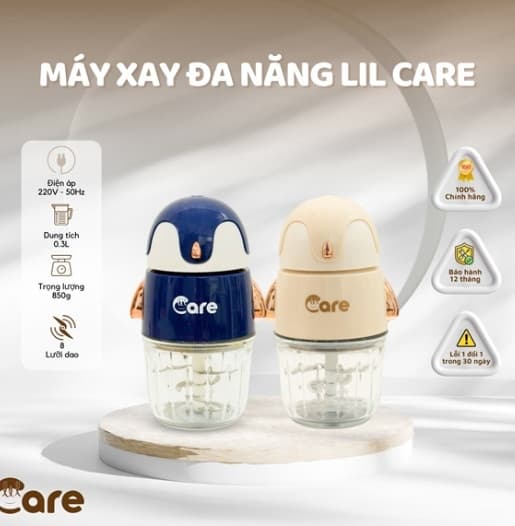 Máy xay đa năng 8 lưỡi màu xanh