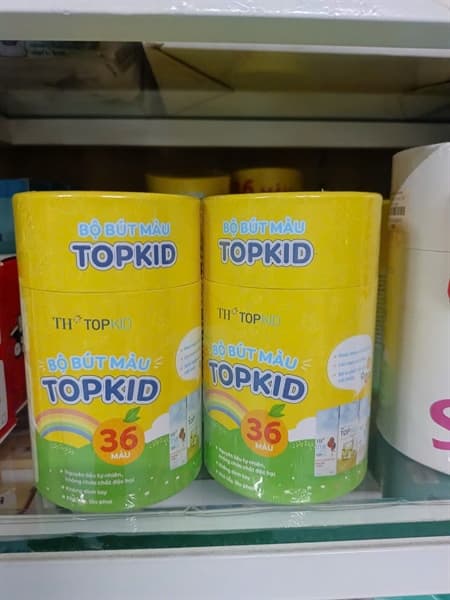 Bộ 36 bút màu Topkid hè