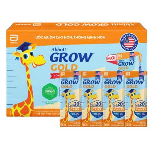 Sữa Nước Abbott Grow Gold Hươu 180ml (12L/T)