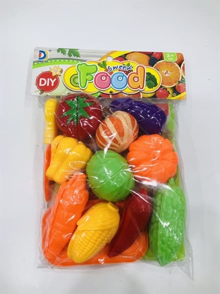 8156 TÚI BẾP DÍNH RAU CỦ BẮP, CÀ RỐT, BÍ ĐỎ, HÀNH TÂY, KHỔ QUA, CÀ CHUA, CÀ TÍM+ DAO+ THỚT FOOD