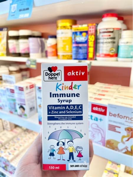 Siro tăng đề kháng Immune Kinde Doppel Herz 150ml