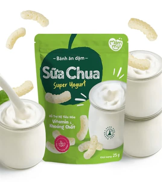 Bánh ăn dặm Mămmy - vị sữa chua 25g
